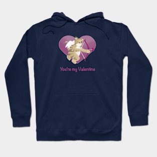 You’re my valentine cat cupid Hoodie